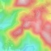 Mapa topográfico Suc au May, altitud, relieve