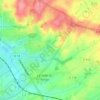 Mapa topográfico Les Basses Folletières, altitud, relieve