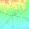Mapa topográfico Nuevo Sabana Yegua, altitud, relieve