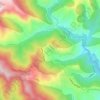 Mapa topográfico Βυθός, altitud, relieve