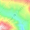 Mapa topográfico کمران, altitud, relieve