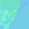 Mapa topográfico Alabama Port, altitud, relieve