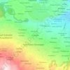 Mapa topográfico Pixucaltitla, altitud, relieve
