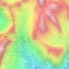 Mapa topográfico Le Pope, altitud, relieve