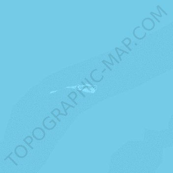 Mapa topogr fico Cuaming altitud - Thumbnail 