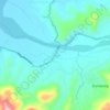 Mapa topográfico Lanao, altitud, relieve