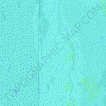 Mapa topográfico Shark Valley, altitud, relieve