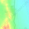 Mapa topográfico Hpa Yar Su, altitud, relieve