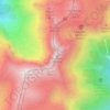 Mapa topográfico Όλυμπος, altitud, relieve