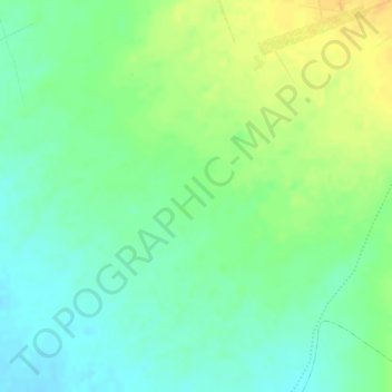 Mapa topográfico Dog, altitud, relieve