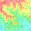 Mapa topográfico Le Moulin à Vent, altitud, relieve