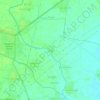 Mapa topográfico Wea Gyi, altitud, relieve