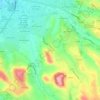 Mapa topográfico Le Roc, altitud, relieve
