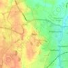 Mapa topográfico Acton, altitud, relieve