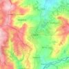 Mapa topográfico Chard, altitud, relieve