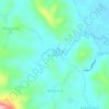 Mapa topográfico Binahian A, altitud, relieve