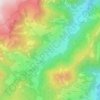 Mapa topográfico Longiarù, altitud, relieve