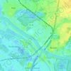 Mapa topográfico Noeveren, altitud, relieve