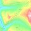 Mapa topográfico Ingenio, altitud, relieve