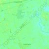Mapa topográfico Gribthorpe, altitud, relieve