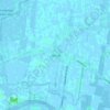 Mapa topográfico Hörne, altitud, relieve