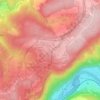 Mapa topográfico Auf Hehr / nn 330m, altitud, relieve