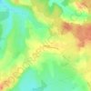 Mapa topográfico Bois Dieu, altitud, relieve