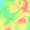 Mapa topográfico La Perrelle, altitud, relieve
