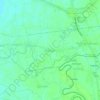 Mapa topográfico Mangga, altitud, relieve