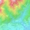 Mapa topográfico Lambrusco, altitud, relieve