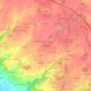 Mapa topográfico La Furetterie, altitud, relieve