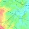 Mapa topográfico La Petite Mortrée, altitud, relieve