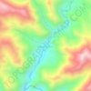 Mapa topográfico Japura, altitud, relieve