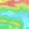 Mapa topográfico Les Remises, altitud, relieve
