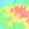 Mapa topográfico Gökçalı, altitud, relieve