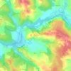 Mapa topográfico Bonneuil, altitud, relieve
