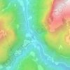 Mapa topográfico Soffranco, altitud, relieve