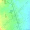 Mapa topográfico Pearson, altitud, relieve