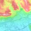 Mapa topográfico Le Colombier, altitud, relieve