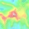 Mapa topográfico 那玛日, altitud, relieve