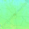 Mapa topográfico كفر الشيخ, altitud, relieve