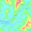 Mapa topográfico Buenos, altitud, relieve