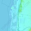 Mapa topográfico Dor, altitud, relieve