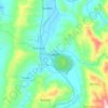 Mapa topográfico Sugpon, altitud, relieve