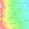 Mapa topográfico Sirnajaya, altitud, relieve