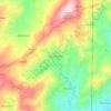 Mapa topográfico Agsungot, altitud, relieve