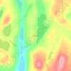 Mapa topográfico Mohican Lake, altitud, relieve