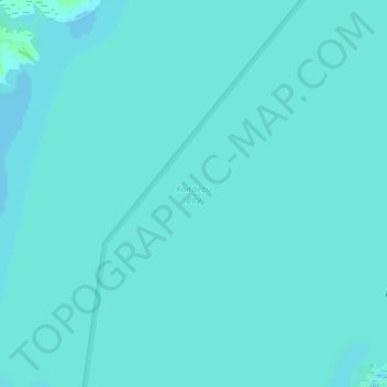 Mapa topográfico Rondeau Bay, altitud, relieve