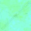 Mapa topográfico Cholul, altitud, relieve