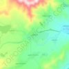 Mapa topográfico დმანისი, altitud, relieve